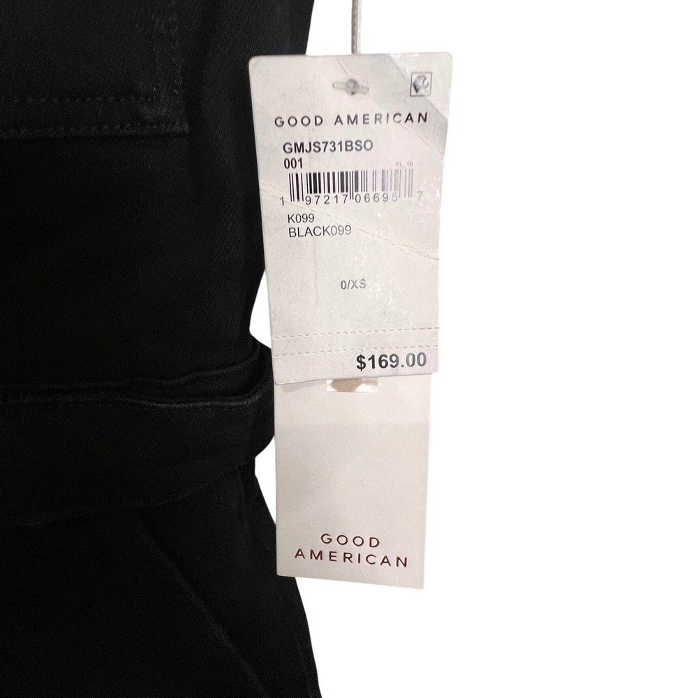 Good American Fit for Success Jumpsuit in Black XS $169 NWT - Picture 7 of 10